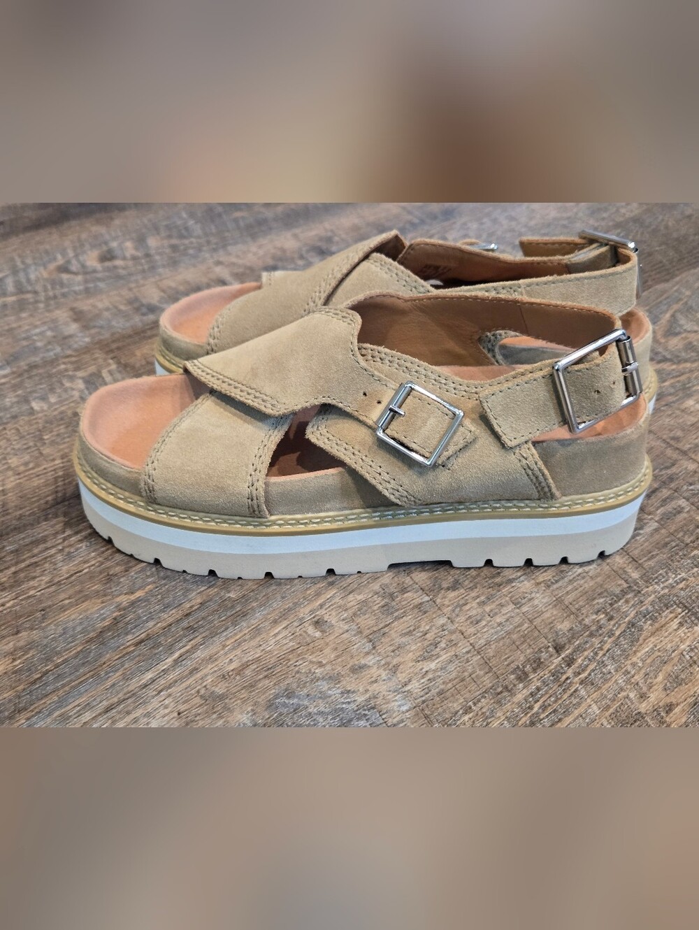 Clarks Women's Orianna Roam Dark Sand - Picture 5 of 10